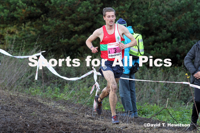 Senior men, National Cross Country Relay Champs., Berry Hill Park, Mansfield.  Photo: David T. Hewitson/Sports for All Pics